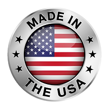 Made in USA logo.